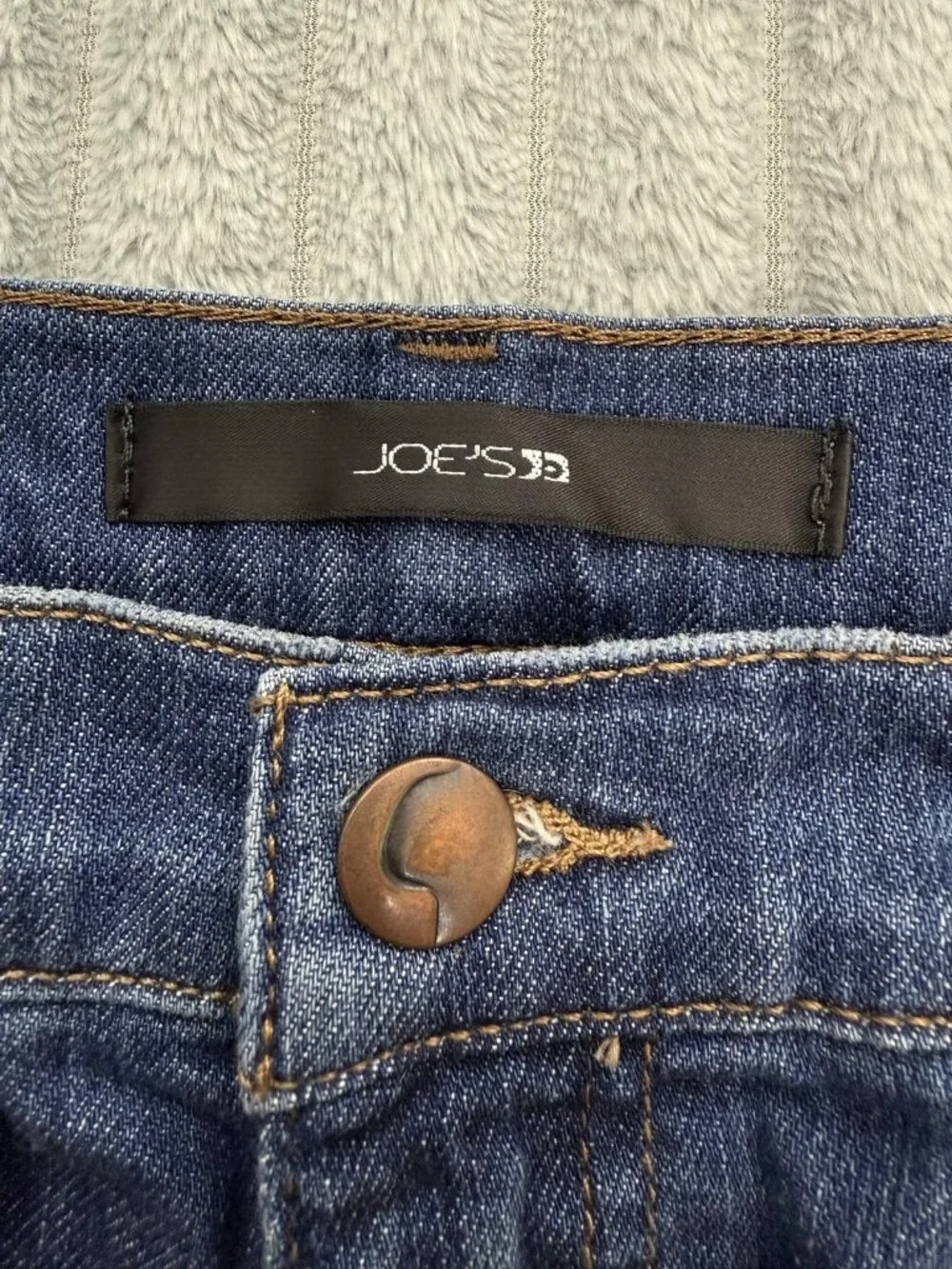 Joe's Jeans Geordie Bermuda Shorts Womens 28 Blue Stretch Coastal Preppy Summer
